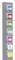 Six light systems mounted on a grey column in various colours (Blue, Red, Green, Pink, White, Yellow).