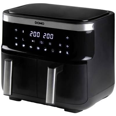 DOMO DO537FR Airfryer  Overheat protection, Timer fuction, with display, Non-stick coating Black