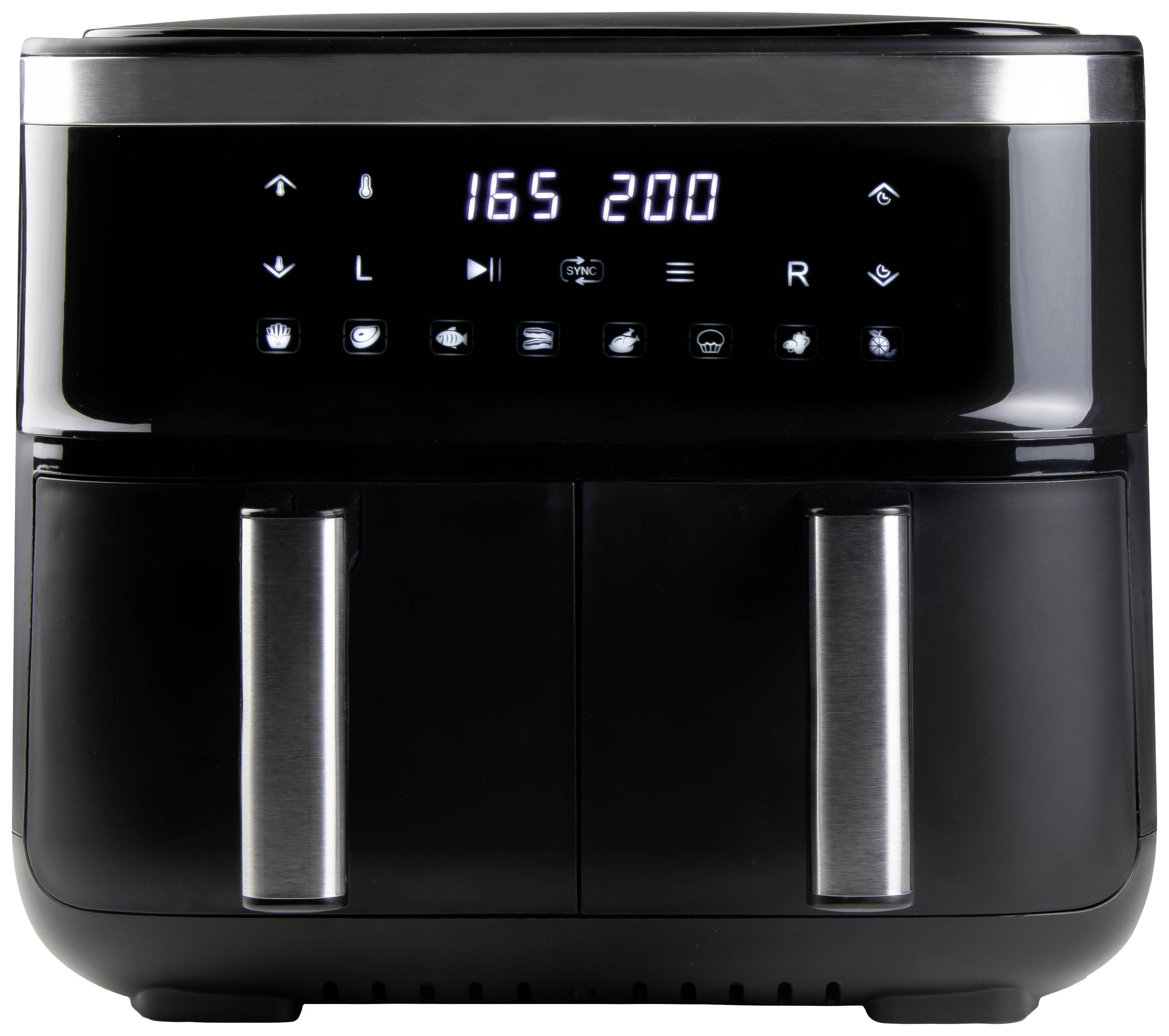 DOMO DO537FR Airfryer Overheat protection, Timer fuction, with display