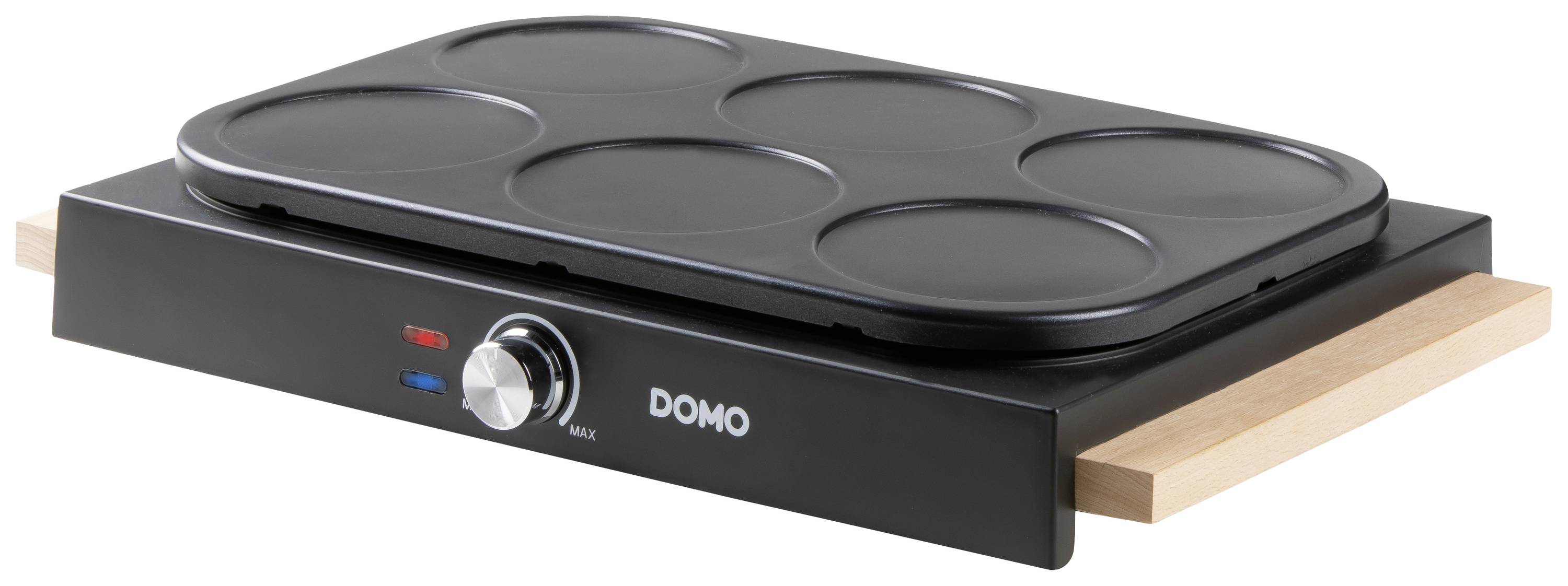 Image of DOMO DO8717P Pancake forms Non-stick coating, Indicator light Black