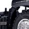 Close-up of a model lorry, showing part of the wheel and the rear mudguard area.