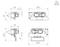 Technical drawing of a mechanical component, shown in four views with dimensions. Top right features the Thicon and Lesu logos.