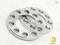 Two silver metal discs with numerous drilled holes. Logo top right for 'thicon', bottom left 'JXMODEL'.