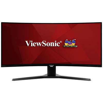 Viewsonic VX3418-2KPC Gaming screen  EEC G (A - G) 86.4 cm (34 inch) 3440 x 1440 p 21:9 1 ms DisplayPort, HDMI™, Headpho