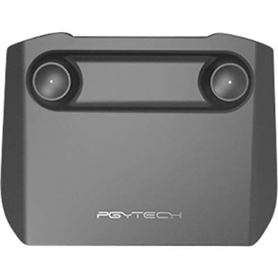 Black PGYTECH tablet tripod with round non-slip rubber feet, specifically designed for use with a controller.