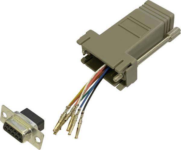 BKL Electronic 10121106 Adapter D-SUB socket 9-pin - RJ45 socket 1 pc(s) Single