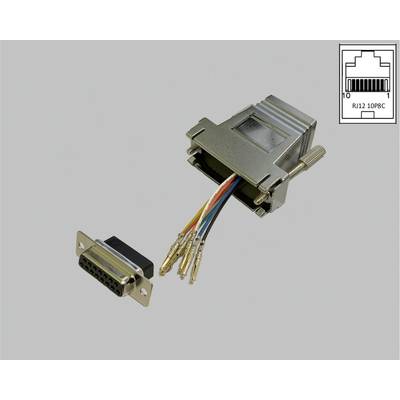 Buy BKL Electronic 10121120 Adapter D-SUB socket 15-pin - RJ45 socket 1 ...