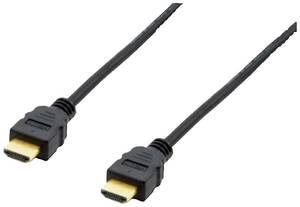 Equip HDMI Cable HDMI-A plug 15.00 m Black 119374 gold plated connectors HDMI cable