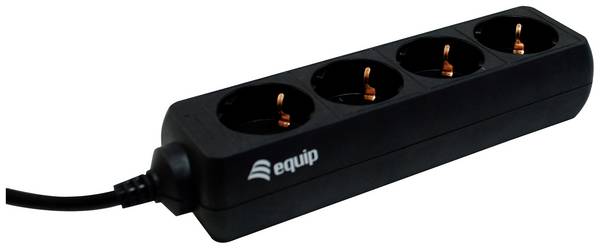 Equip 333281 Power strip  Black C13 connector 1 pc(s)