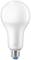 White LED lamp from "WiZ Colors", light bulb shape, for E27 socket. Energy-efficient and adjustable in various colours.