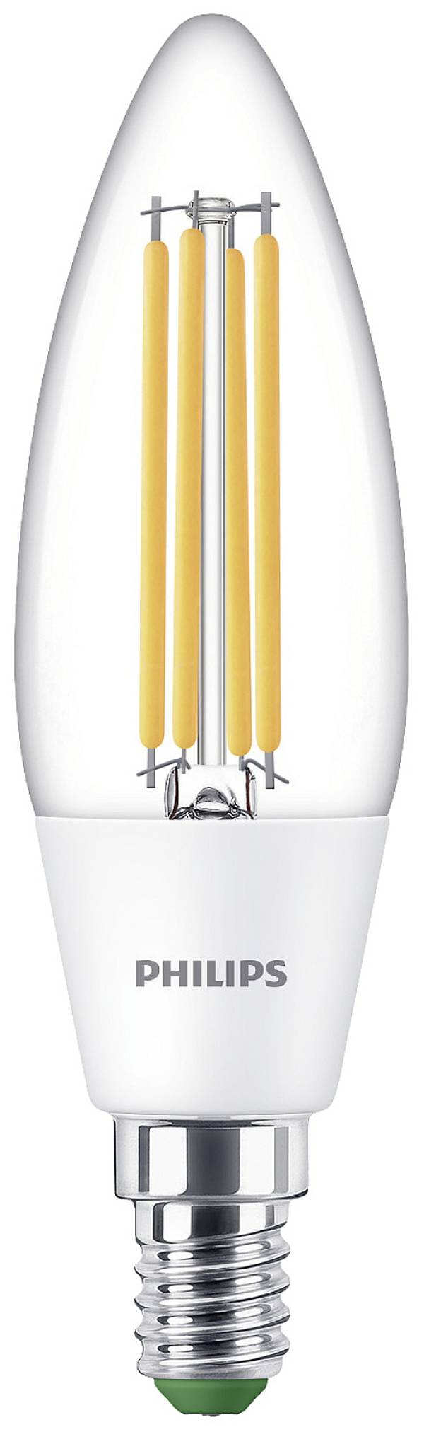 Philips LED 8719514435759 LED (monochrome) EEC A (A - G) E14 Candle shape 2.3 W = 40 W Warm white (Ø x L) 40 mm x 125 mm 1 pc(s)