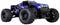 A navy-blue remote-controlled car with large off-road tyres. It has decals and looks sturdy for off-road driving.