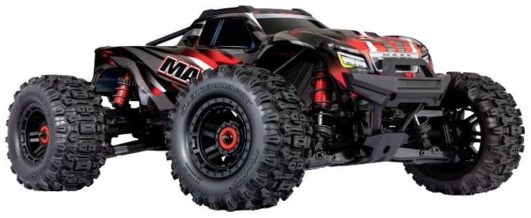 Traxxas MAXX Wide Red 1:10 RC model car Monster truck 4WD RtR 2,4 GHz