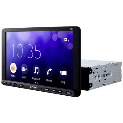 Conrad Electronic Bluetooth incl. Buy DAB Sony R handsfree DAB+ | set, Auto™, tuner, XAV-AX8150 CarPlay, Monitor antenna, Apple Android receiver
