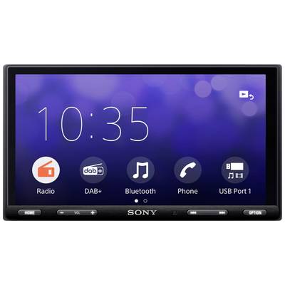 Sony XAV-AX5650 Monitor receiver Android Auto™, Apple CarPlay, DAB+ tuner, Bluetooth handsfree set, incl. DAB antenna, R