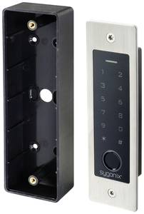 Sygonix SY-5231014 Fingerprint/RFID access system Flush mount  12 V DC, 18 V DC IP55 + backlit keypad