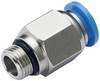 TRU COMPONENTS Straight piece PC16-G03 Pipe diameter: 16 mm Thread size: G3/8" 1 pc(s)