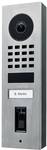 DoorBird IP Video Door Station D1101FV Fingerprint 50 Surface-mounted, Stainless Steel V2A, brushed, 1 Call Button, DoorBird Fingerprint Reader Module 50, incl. Surface-mounted housing
