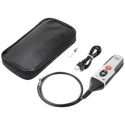Endoscope Camera with USB Connection, Flexible Cable, Control Unit and Black Carrying Case. Ideal for Inspecting Hard-to-Reach Locations.