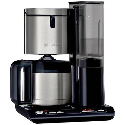 Image of Bosch Haushalt TKA8A683 Coffee maker Stainless steel, Black Cup volume=8 Thermal jug