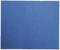 A rectangular sandpaper in robust blue, uniformly grained. Suitable for sanding surfaces.