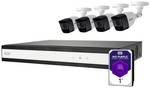 ABUS 8-channel Analog, AHD CCTV camera set 1 TB incl. 4 cameras for Outdoors, Indoors Performance Line