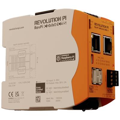 Revolution Pi by Kunbus RevPi Connect S 8 GB PR100362 PLC add-on module 24 V DC