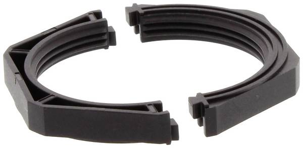 CONTA-CLIP 28619.4 KDS-GM 40 BK  divided M40 x 1.5  M40  Polyamide 6.6 Black 5 pc(s)