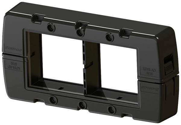 CONTA-CLIP KDSI-SR 8/16 BK Cable grommet with seal Mounting hole diameter 5.5 mm   Polyamide 6.6 Black 1 pc(s)