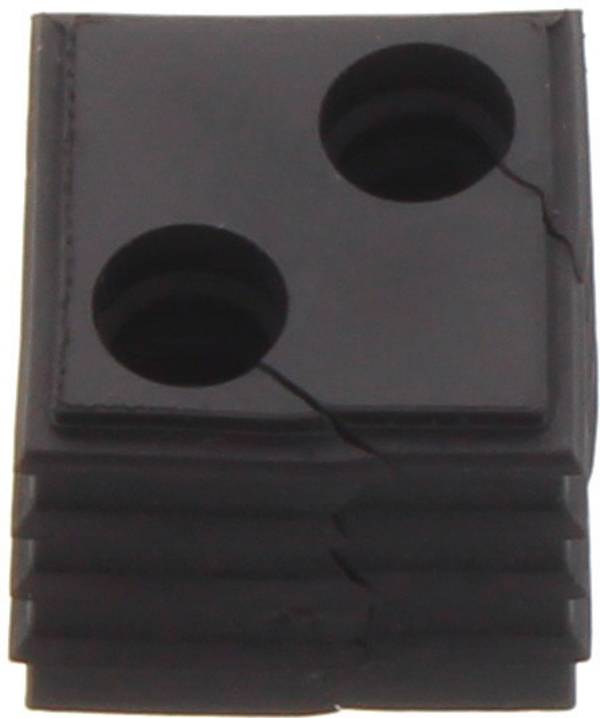 CONTA-CLIP KDS-DE 2X7 BK Sealing UV-resistant, waterproof, with strain relief  Terminal Ø (max.) 7 mm  Thermoplastic elastomer Black 10 pc(s)