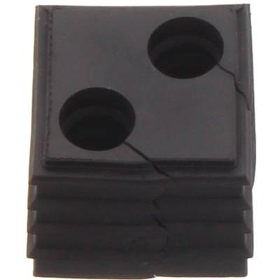 CONTA-CLIP KDS-DE 2X7 BK Sealing Thermoplastic elastomer Black 10 pc(s)