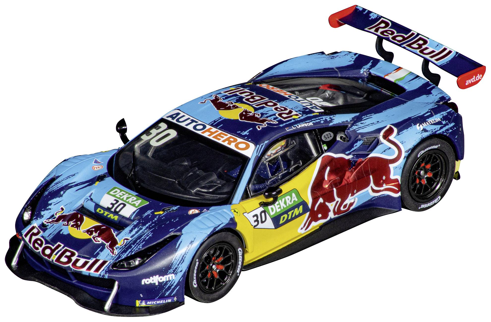 Carrera 20031032 DIGITAL 132 Car Ferrari 488 GT3 Red Bull AF Corse, No ...