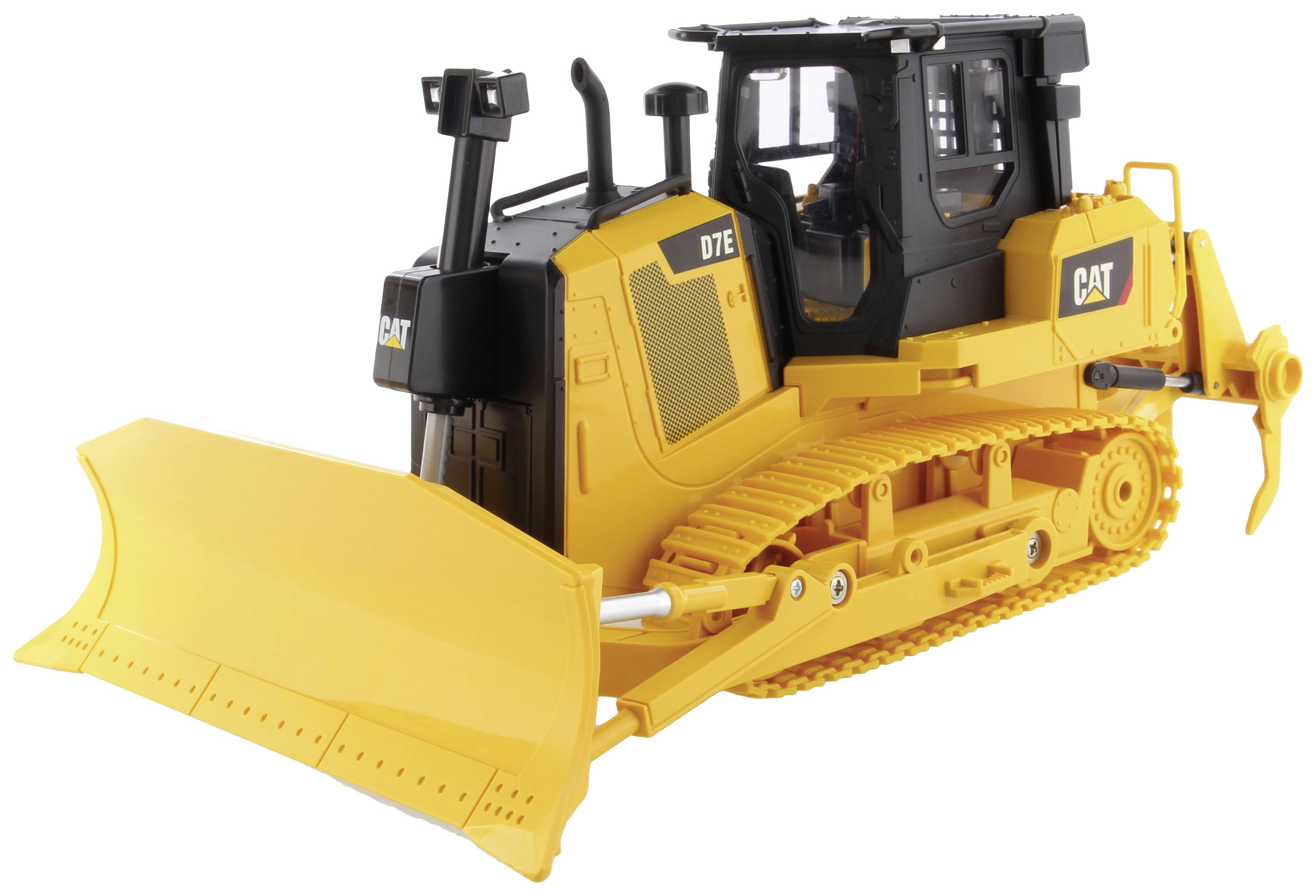 Carrera RC cat D7E Track Type Tractor 1:24 RC scale model for beginners Heavy-duty vehicle