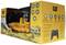 CAT Remote-Controlled Toy Bulldozer Set in a yellow package. Demonstrates features such as full control and 1:24 scale.