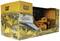 Packaging of a remote-controlled CAT construction vehicle, model Wheel Loader CAT 950M, yellow with black details.