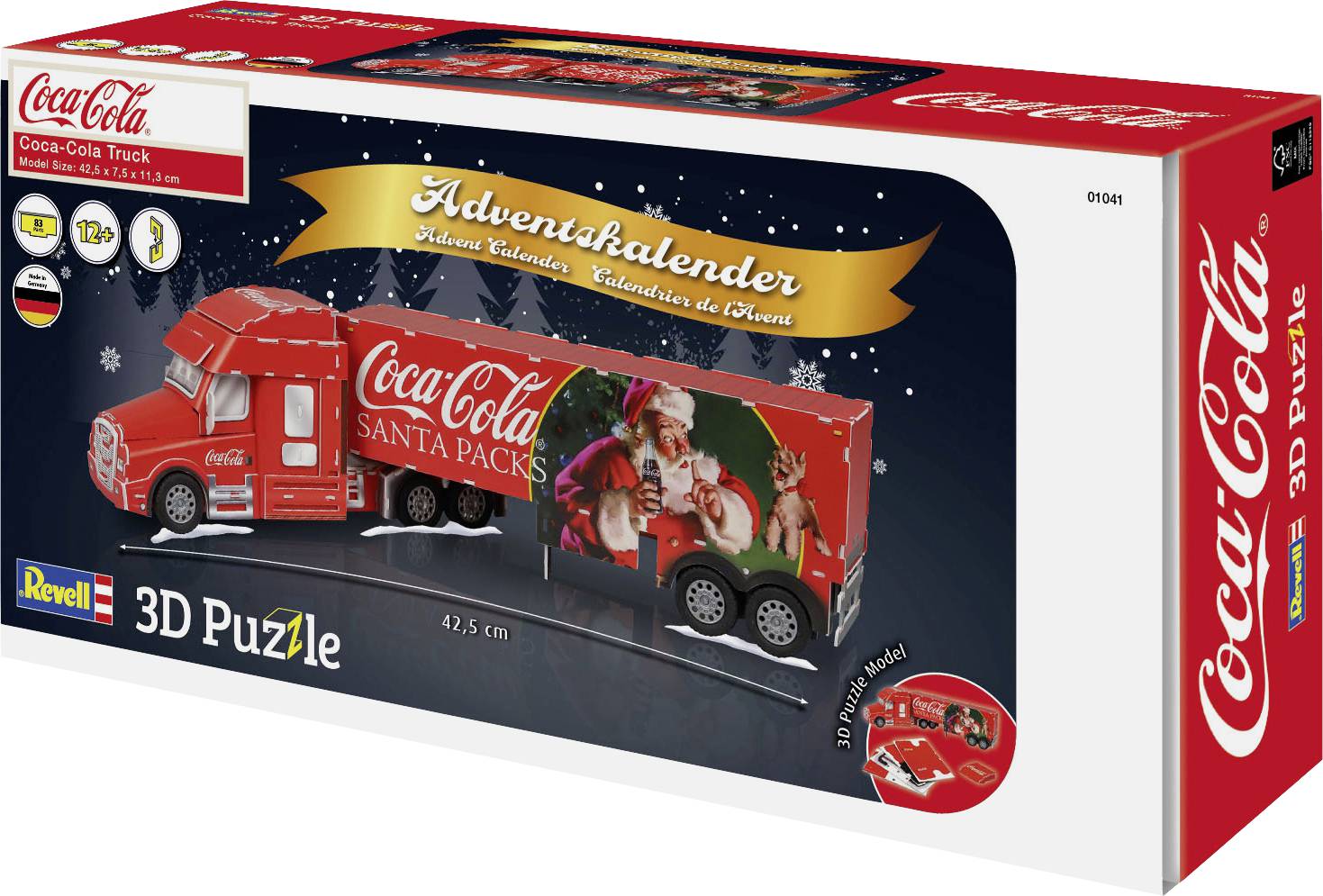 Revell CocaCola Truck Assembly kits Advent calendar