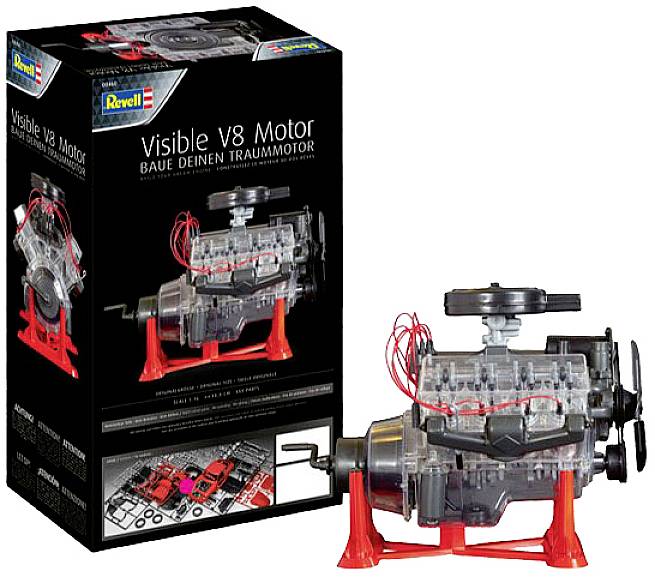 Visible V-8 Engine // Voitures // Revell Online-Shop