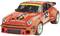Racing car in Jägermeister livery, painted orange with the race number 12. This is a classic Porsche in motorsport style.