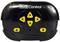 Black remote control with yellow directional buttons. The 'Revell Control' logo is located in the top left. Ideal for controlling toy cars.