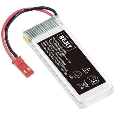 Reely Scale model  battery pack (LiPo) 3.7 V 900 mAh No. of cells: 1 25 C Softcase BEC
