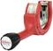 Red pipe cutting tool with black handle, suitable for cutting metal pipes; marked with 'KS TOOLS' and article number.