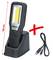 Rechargeable Lamp by KS Tools, Model 150.4400, 198 mm tall, with Charging Station and USB Cable.