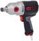Pneumatic impact wrench in black and red design with 'KS Tools' logo. Suitable for quick and powerful screw work in workshops.