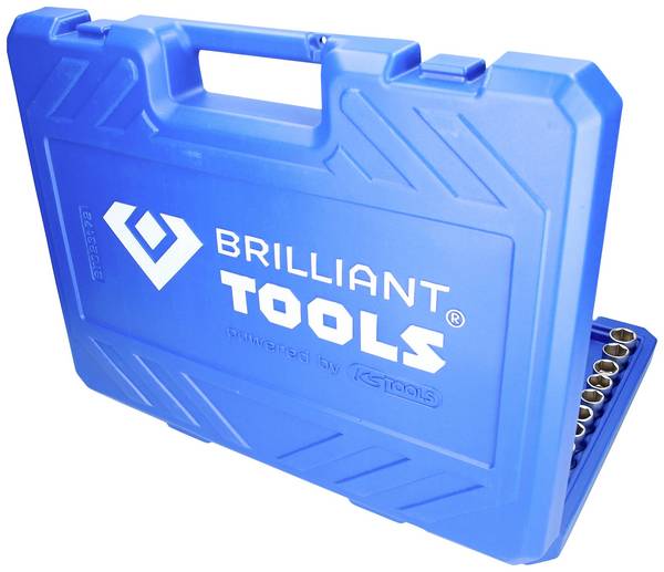 Brilliant Tools Bit set Imperial Square 172-piece BT023172