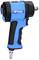 A blue-black pneumatic impact driver with an ergonomic handle and quick-change function.