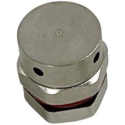 TRU COMPONENTS HX-BF-M5 Pressure compensation piece M5 Brass (Ni-plated) Brass 1 pc(s)