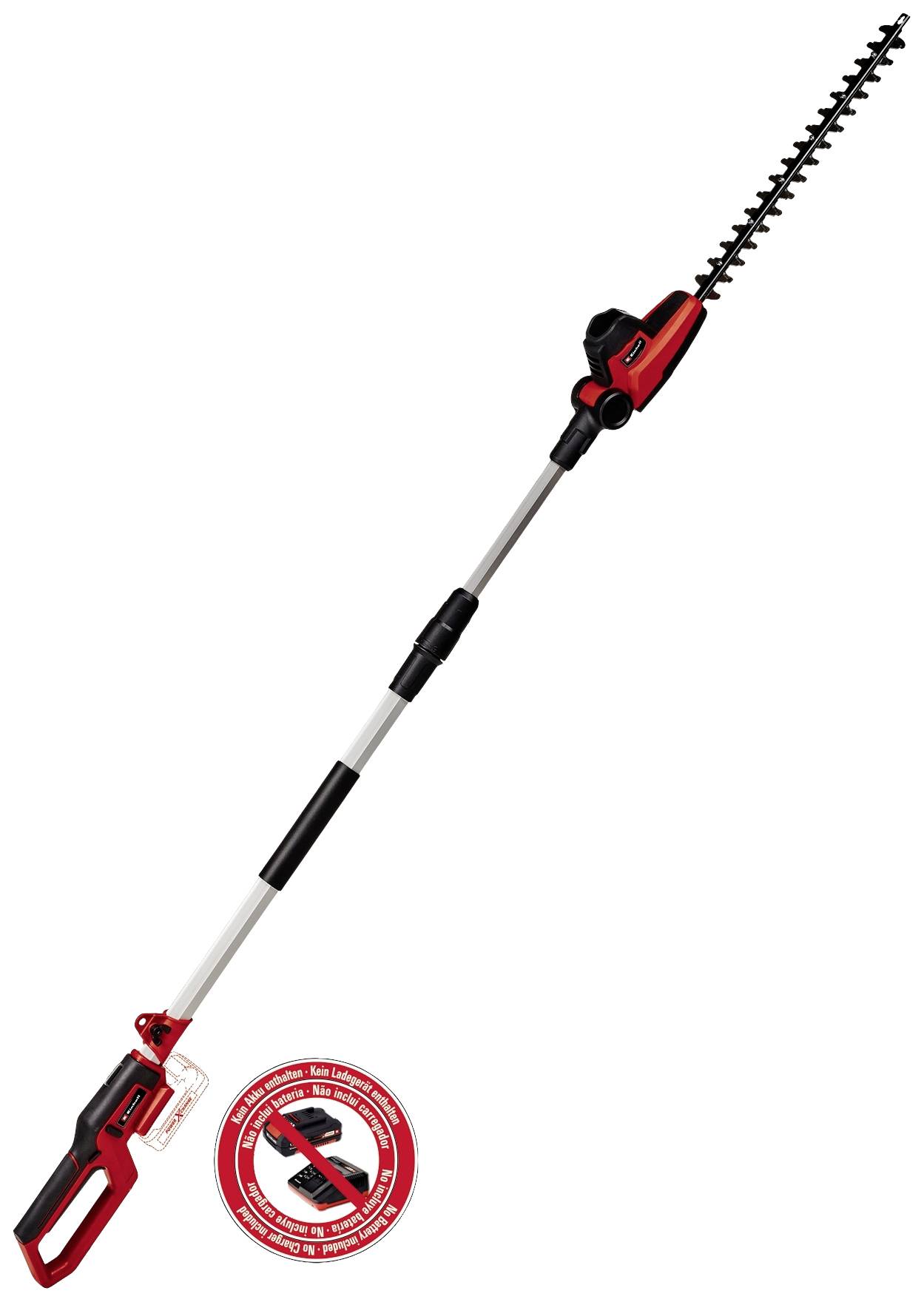 Black carrying strap with two metal hooks at the ends on a white background. Text below: 'Carrying strap for comfortable working'.