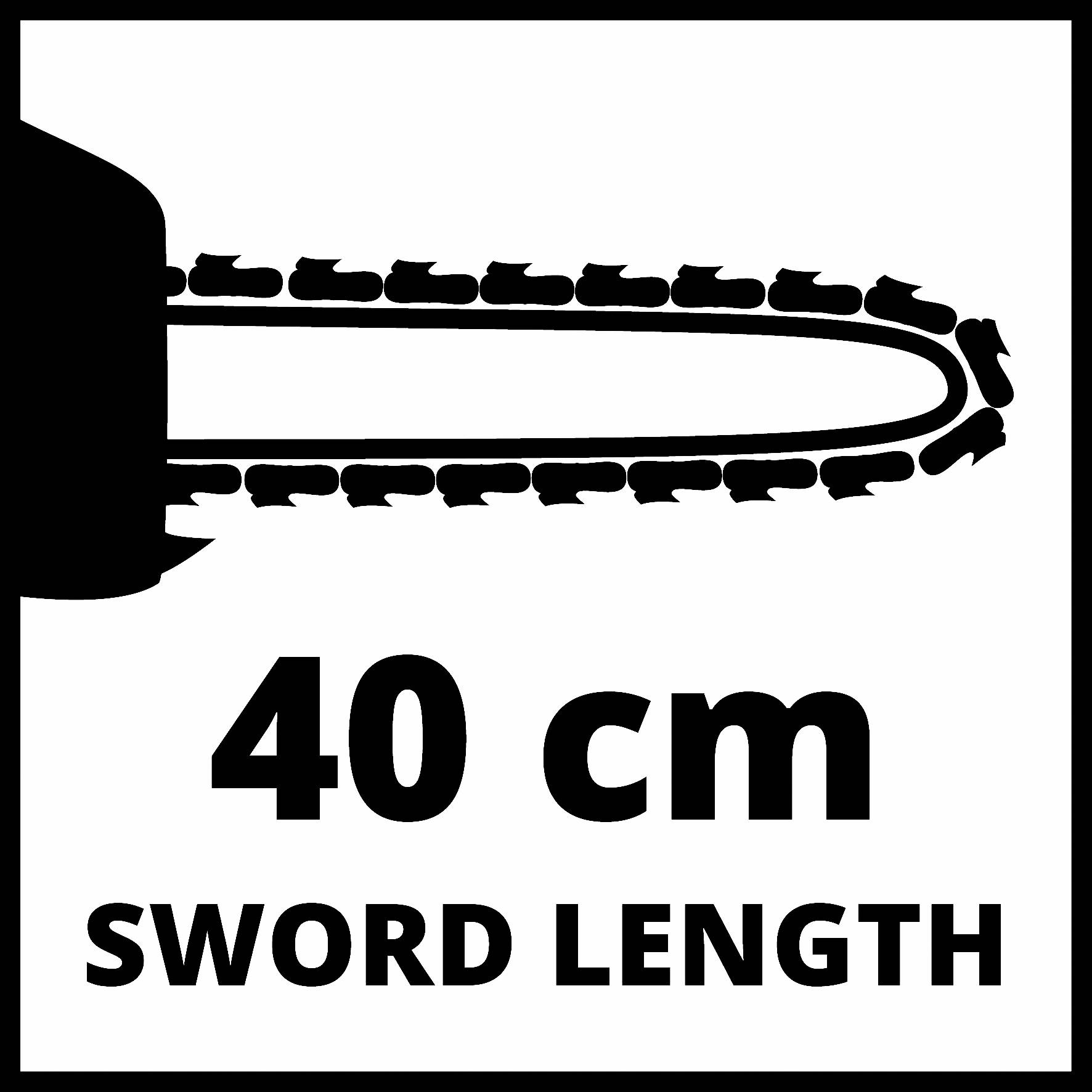 Symbol image for Einhell Elektro-Kettensäge GC-EC 2040 Chainsaw 2000 W V/50 Hz Blade length 400 mm