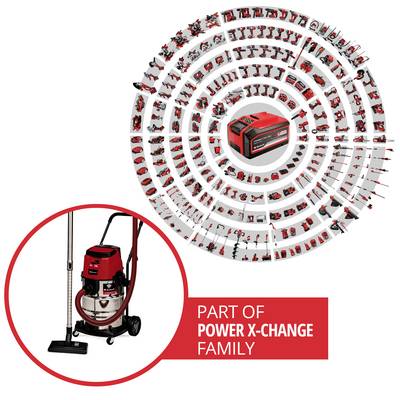 Einhell Professional TP-VC 36/30 S Auto-Solo 2347143 Wet/dry vacuum cleaner 30 l Battery not included, Charger not inclu-3