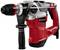 Red SDS-Max rotary hammer drill with black handle and Einhell logo, suitable for heavy-duty drilling in concrete and masonry.